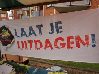 Laatje uitdagen